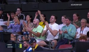 Dimitrov en mode diesel face à Murray : les temps forts du match en vidéo