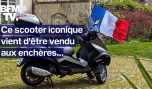 On a retrouvé le nouvel acquéreur du célèbre scooter de François Hollande