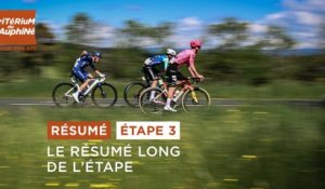 Critérium du Dauphiné 2024 - Résumé de l'Étape 3