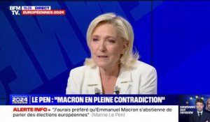 Marine Le Pen: "La France a un rôle historique à jouer de négociateur"
