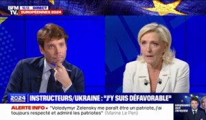 Marine Le Pen: "Nous devons livrer des armes si elles servent à l'Ukraine d'arriver en position de force dans une négociation"