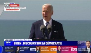 80 ans du Débarquement: "Grâce à eux, notre démocratie se poursuit" affirme Joe Biden au sujet des Rangers