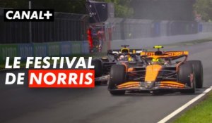 Le festival de Lando Norris pour prendre la tête du Grand Prix du Canada