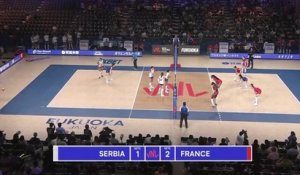 Le replay de France - Serbie (Set 4) - Volley (F) - Ligue des Nations