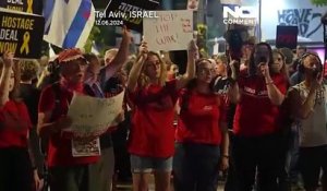 Manifestations à Tel-Aviv pour le retour des otages