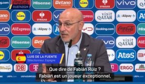Espagne - De la Fuente encense Fabián Ruiz et estime qu’on ne parle pas assez de lui