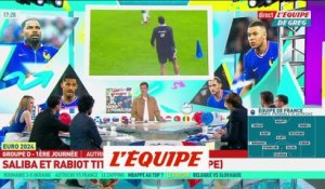 Avec Saliba et Rabiot contre l'Autriche - Foot - Euro - Bleus