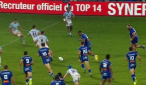 TOP 14 - Essai de Jérémy FERNANDEZ (CO) - Avion Bayonnais - Castres Olympique