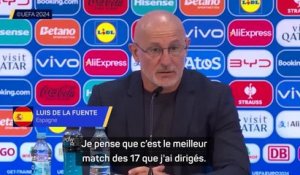 Espagne - Luis de la Fuente : "Le meilleur match que j'ai dirigé"