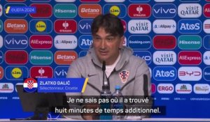 Croatie - Le coup de gueule de Dalić : "Où l'arbitre a trouvé 8 minutes de temps additionnel ?"