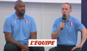 Collet veut une équipe « exceptionnelle en défense » - JO 2024 - Basket - Bleus