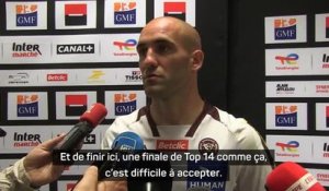 UBB - Lucu : "De finir la saison comme ça, c'est difficile à accepter"