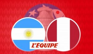 Le replay d'Argentine - Pérou (MT1) - Foot - Copa America