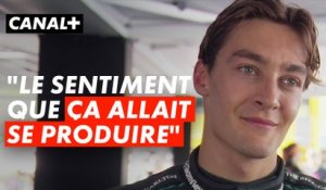 La réaction de George Russell après sa victoire sur le Grand Prix d'Autriche