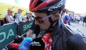 Cyclisme - Tour de France 2024 - Kévin Vauquelin : "Je suis rincé... c'est difficile d'exister !"