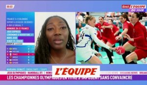 Victoire poussive pour les Bleues face à la Hongrie - JO 2024 - Hand (F)