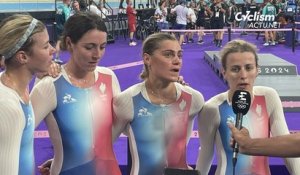Cyclisme - Paris 2024 - Valentine Fortin, Clara Copponi, Marion Borras, Marie Le Net : "La médaille est encore inaccessible pour nous !"