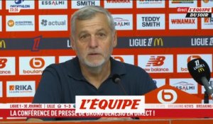 Genesio : «Il faut que la VAR fasse son travail» - Foot - L1 - Lille