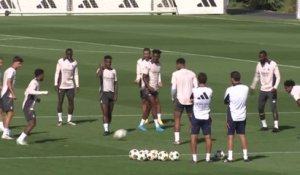 Real Madrid - Tchouaméni et Bellingham de retour à l'entraînement collectif