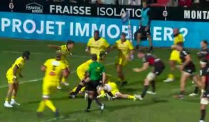 TOP 14 - Essai de Pita AHKI (ST) - Stade Toulousain - Stade Rochelais