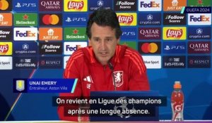 Aston Villa - Emery : "Savourer chaque moment"