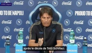 Décès - Conte : "Totò Schillaci était un grand exemple pour nous tous"