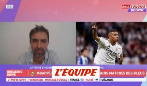 Blessure musculaire pour Mbappé, forfait contre l'Atlético de Madrid - Foot - ESP - Real Madrid