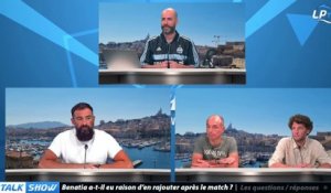 Talk Show partie 3 : Benatia a-t-il eu raison d’en rajouter après le match ?