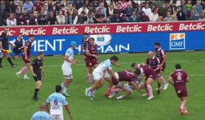 TOP 14 - Essai de Rodrigo Bruni (AB) - Union Bordeaux-Bègles - Aviron Bayonnais