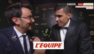 Rodri : « Je suis très heureux d'être ici » - Foot - Ballon d'Or