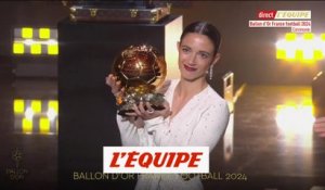 Bonmati remporte un deuxième Ballon d'Or féminin - Foot - Ballon d'Or (F)