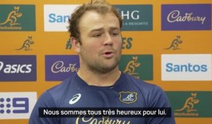 Australie - Wilson : "Nous sommes tous très heureux pour Harry Potter"