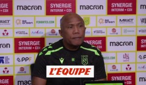 Kombouaré : «Je condamne ce qui s'est passé dimanche soir» - Foot - L1 - Nantes