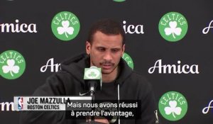 Celtics - Mazzulla : “En ce qui concerne la stratégie concernant Jrue, c'est une stratégie audacieuse”