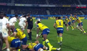 TOP 14 - Essai de Etienne FOURCADE (ASM) - ASM Clermont - Montpellier Hérault Rugby