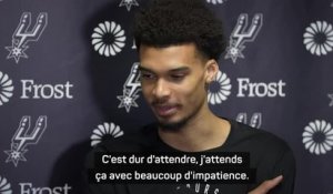 Spurs - Wembanyama : “Le match NBA à Paris ? Je ne pense qu’à ça, c’est dur d’attendre !”