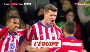 l'ouverture du score d'Alexander Sorloth - Football - Coupe d'Espagne