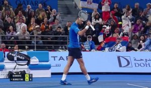 Doha - Djokovic battu d'entrée par Berrettini
