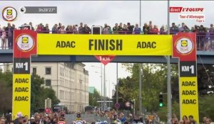 Brennan remporte la 4e étape, Van Poppel chute - Cyclisme - Tour d'Allemagne