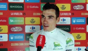 "La Vuelta 2025 - Juan Ayuso : 'On a survécu, sans aucune chute, donc c’est une bonne journée"