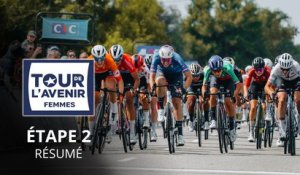 Cyclisme - Tour de l'Avenir Femmes 2025 - Le résumé de la 2e étape... un sprint royal
