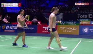 Margot Lambert et Camille Pognante qualifiées en double dames - Badminton - Mondiaux