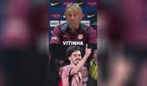PSG - Luis Enrique : "Vitinha est l'un des meilleurs joueurs au monde à son poste"