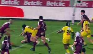 TOP 14 - Essai de Paul BOUDEHENT (SR) - Union Bordeaux-Bègles - Stade Rochelais
