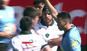 TOP 14 - Essai de Théo ATTISSOGBE (SP) - LOU Rugby - Section Paloise