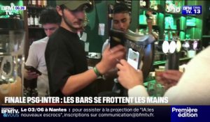 Finale PSG-Inter: les bars parisiens se frottent les mains à quatre jours du grand soir