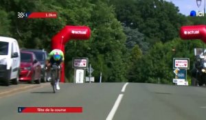 Cyclisme - Boucles de la Mayenne 2025 - Revivez le final à suspense de la 2e étape !