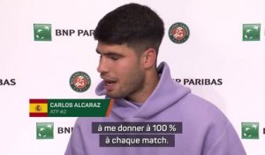Roland-Garros - Alcaraz : “Sinner m’inspire d'une certaine manière à me donner à 100%”