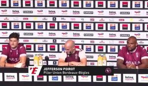 Poirot : « On a retenu les leçons de la saison passée » - Rugby - Top 14 - UBB