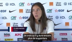 Bleues - Clara Mateo salue l’engouement populaire autour de l’Euro